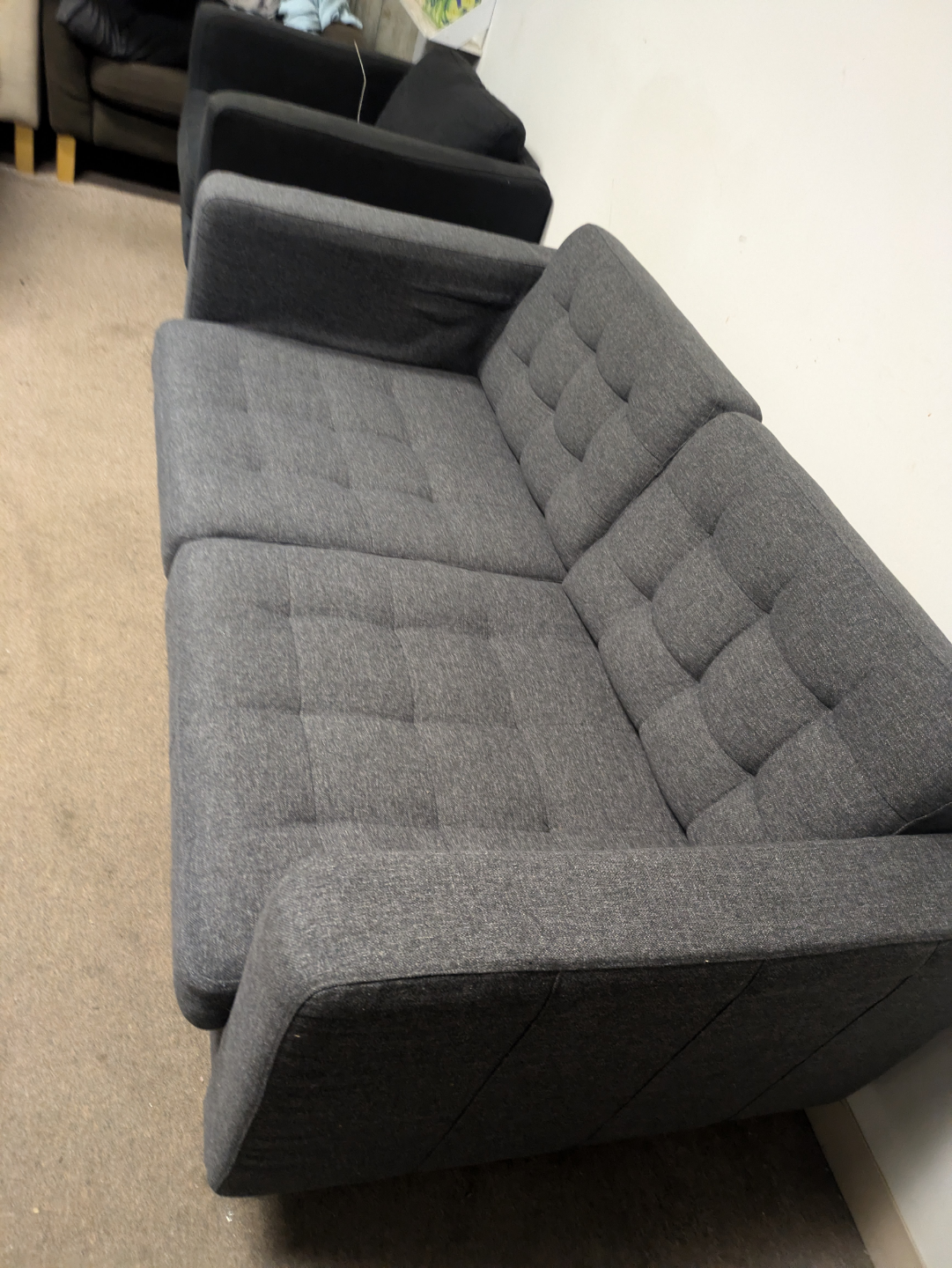 loveseat and ottoman - free delivery - photo 2