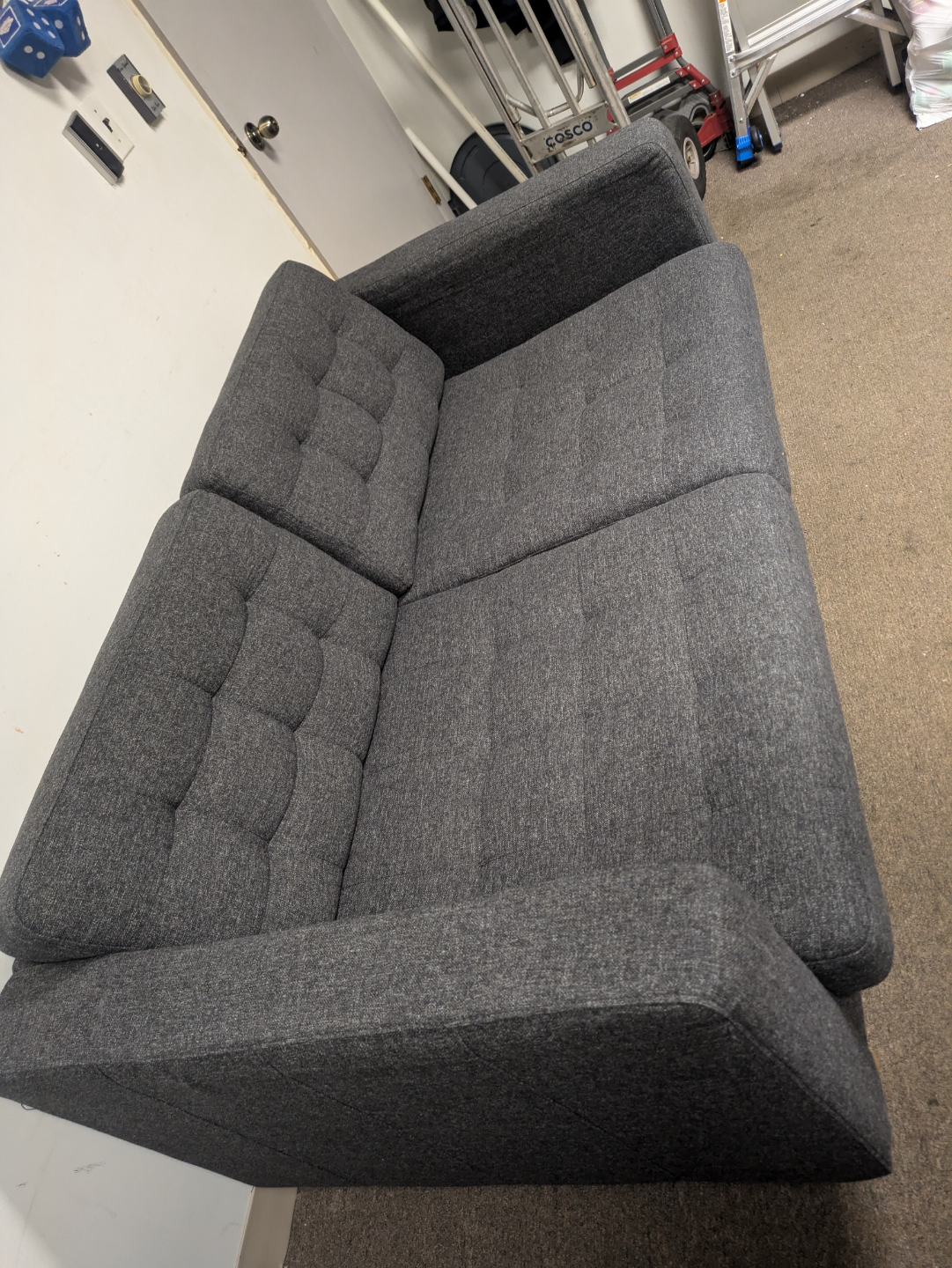 loveseat and ottoman - free delivery - photo 3