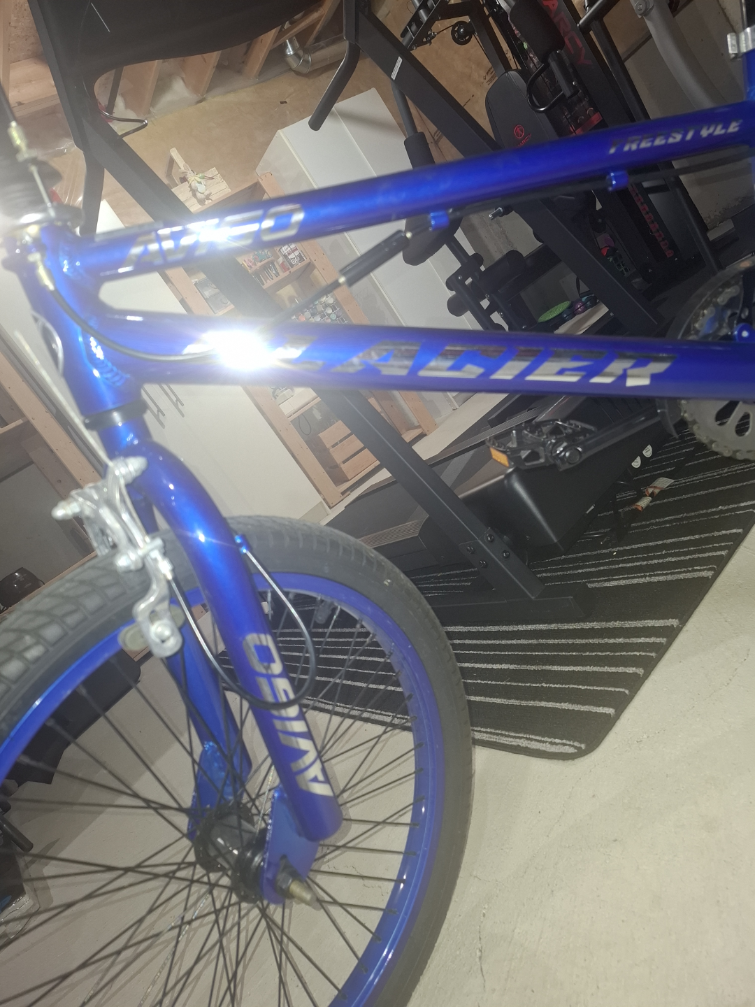 Glacier Freestyle BMX Bike - Royal Blue - photo 3