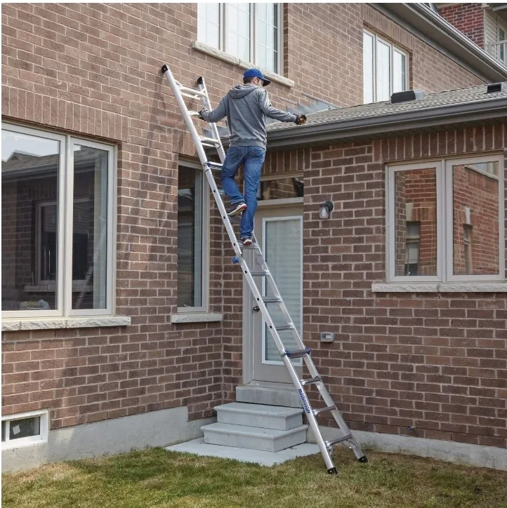Mastercraft 17ft Multi-Task Aluminum Ladder image indicator(6)