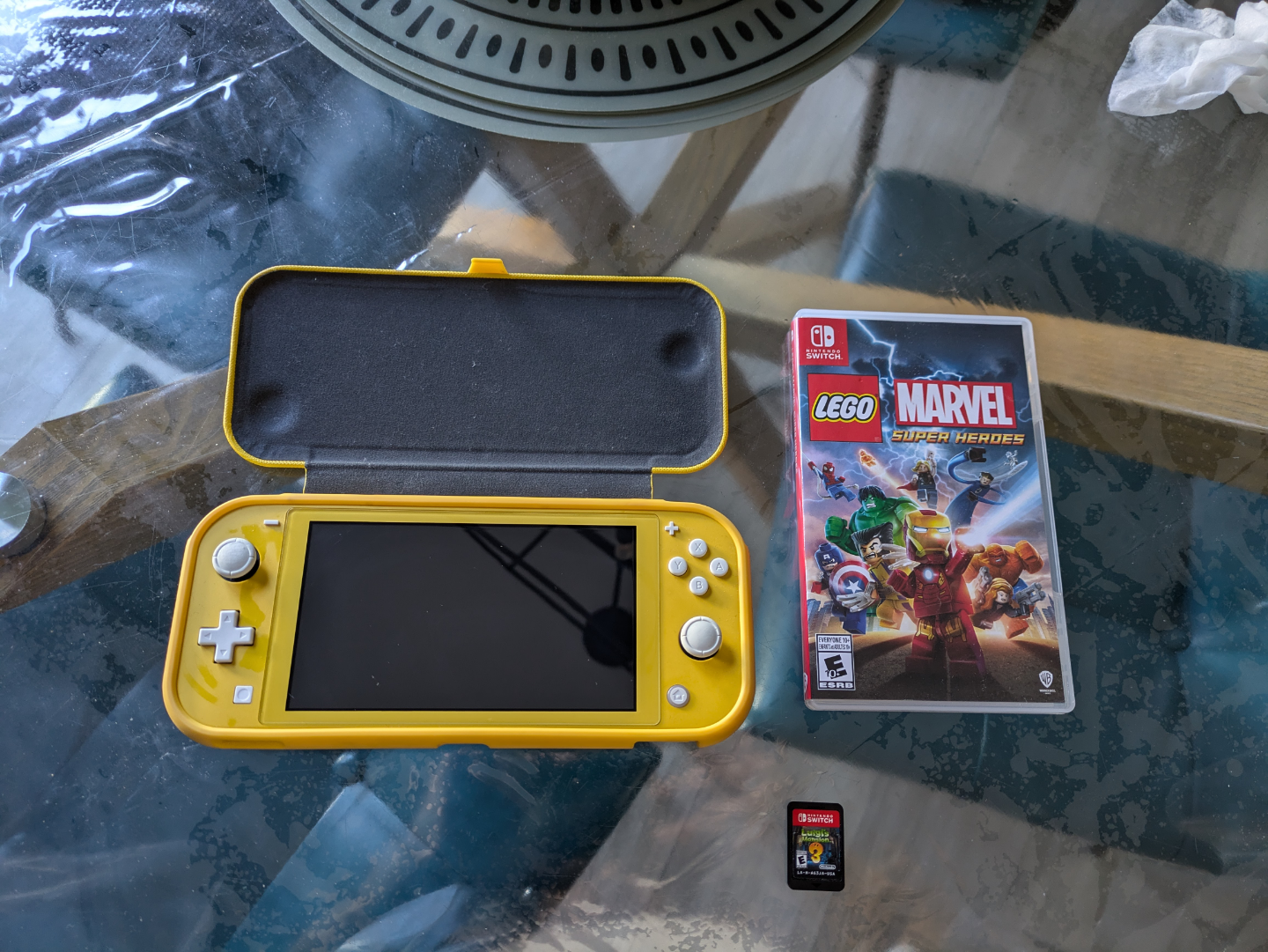 Nintendo Switch Lite with 2 games