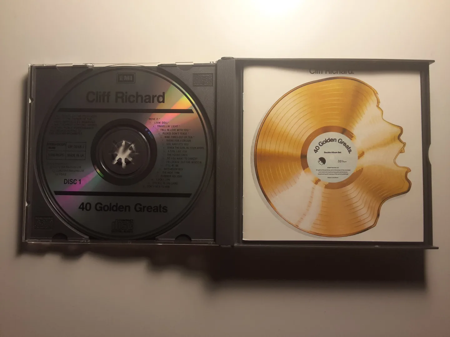 Cliff Richard - 40 Golden Greats | CD (2) image indicator(2)