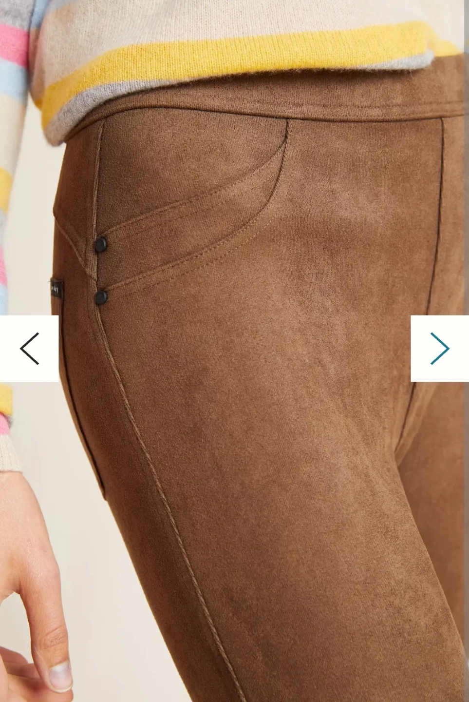 Anthropologie Sanctuary Mona Sueded Leggings NWOT 🧡 image indicator(5)