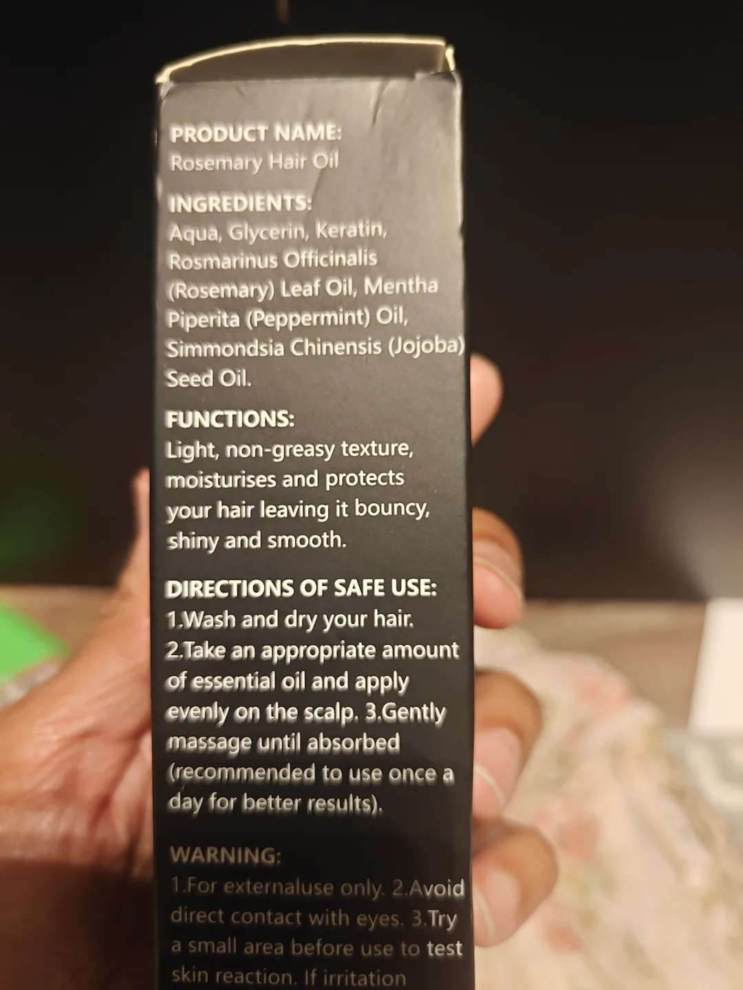 TYJR Rosemary Hair Oil - 100ml image indicator(3)