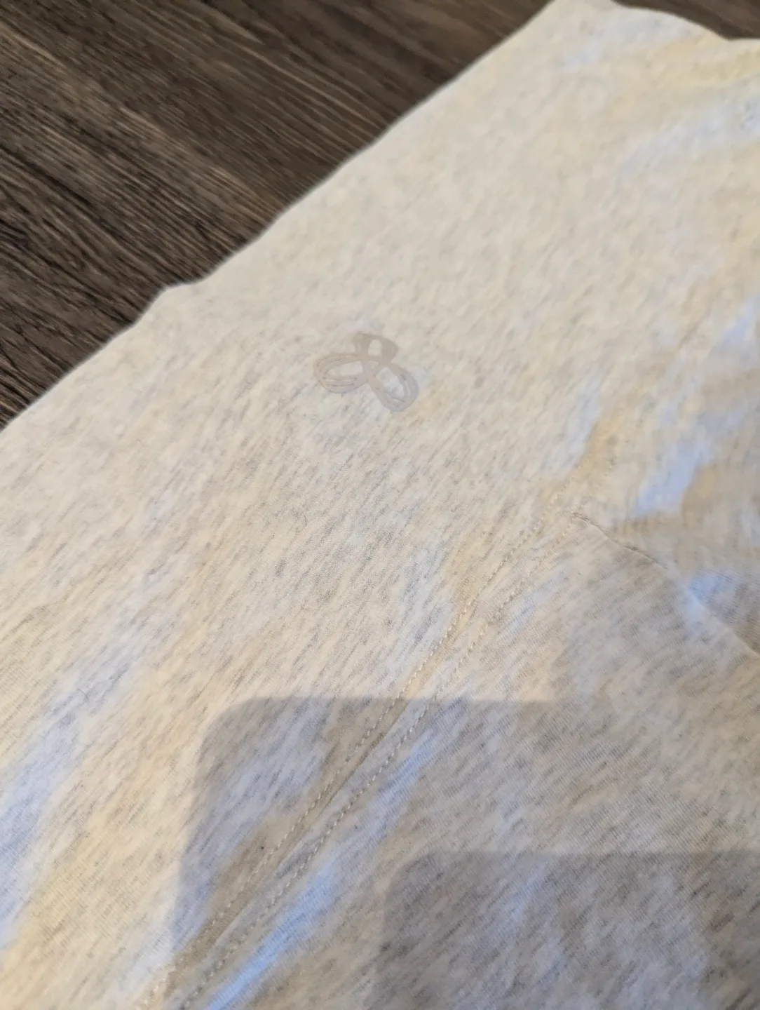 Tna® size XL light grey flare leggings image indicator(4)