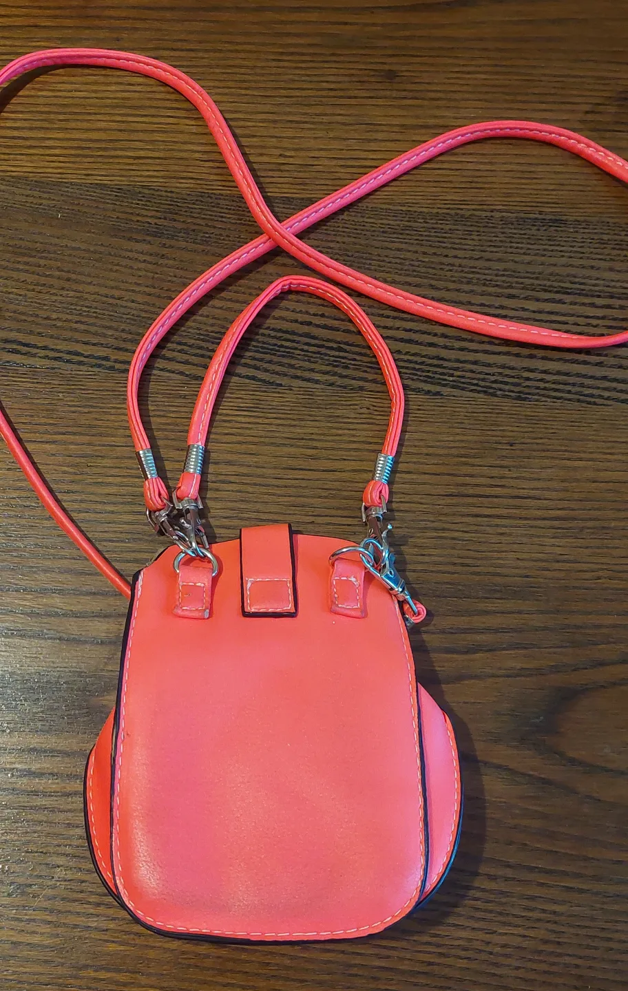 Neon Orange Flower Crossbody Purse🧡 image indicator(2)