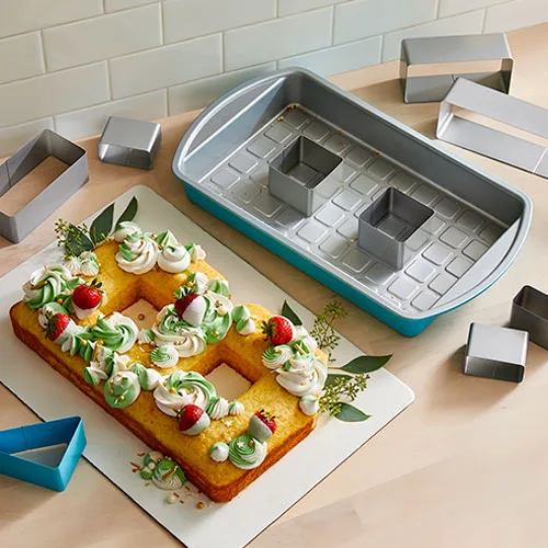 Pampered Chef Alphabet Cake Pan image indicator(5)