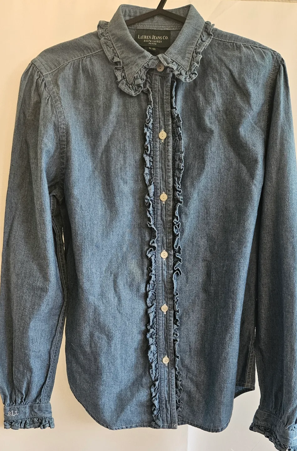 Lauren Jeans Co. Ralph Lauren Petite Denim Shirt thumbnail