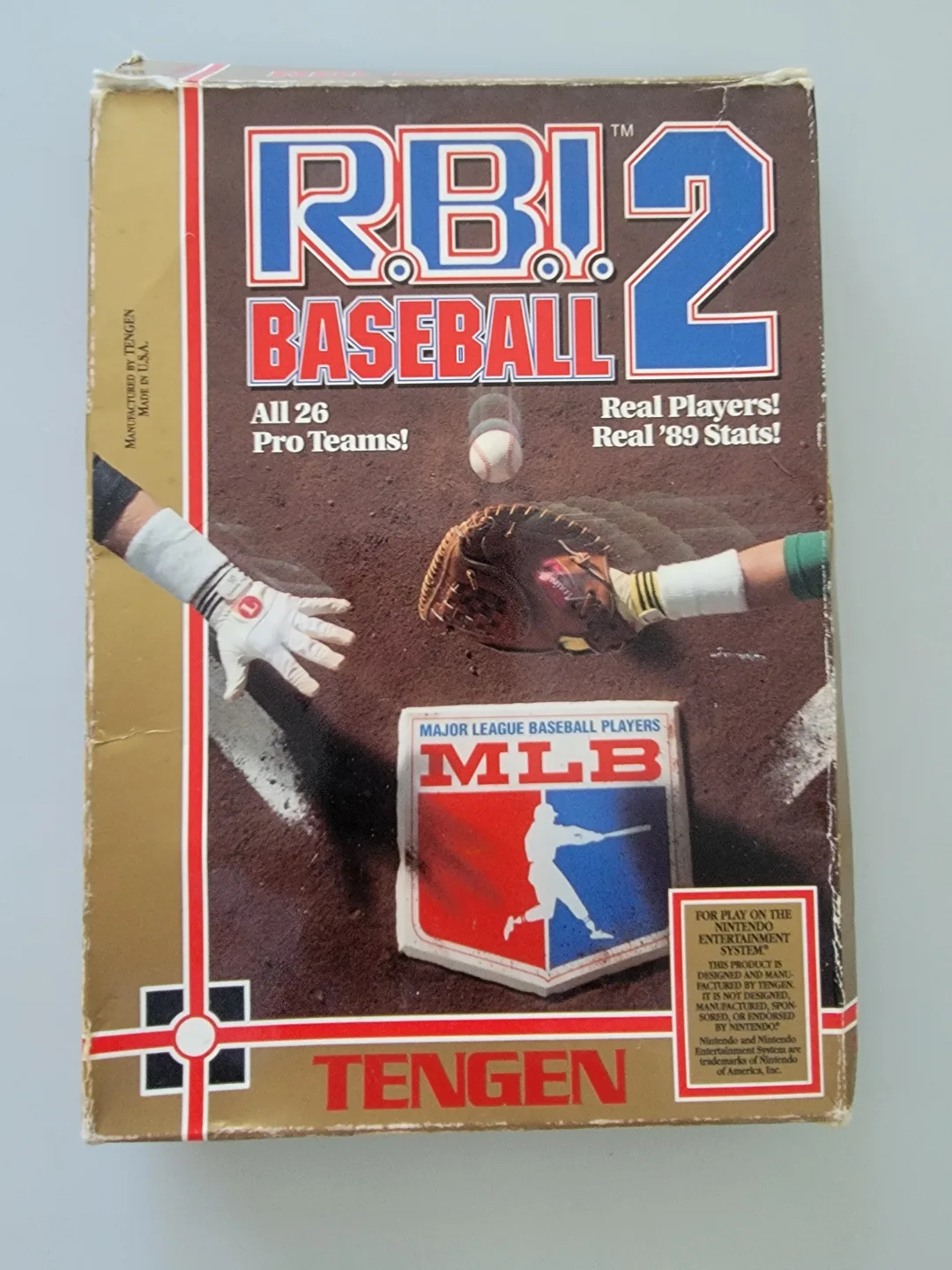 RBI Baseball 2 Nintendo NES Cartridge image indicator(3)