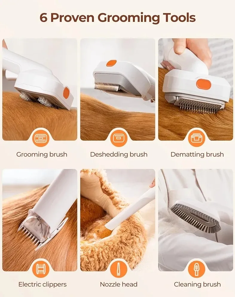 BuTure Pro PV01 Pet Grooming Vacuum image indicator(2)