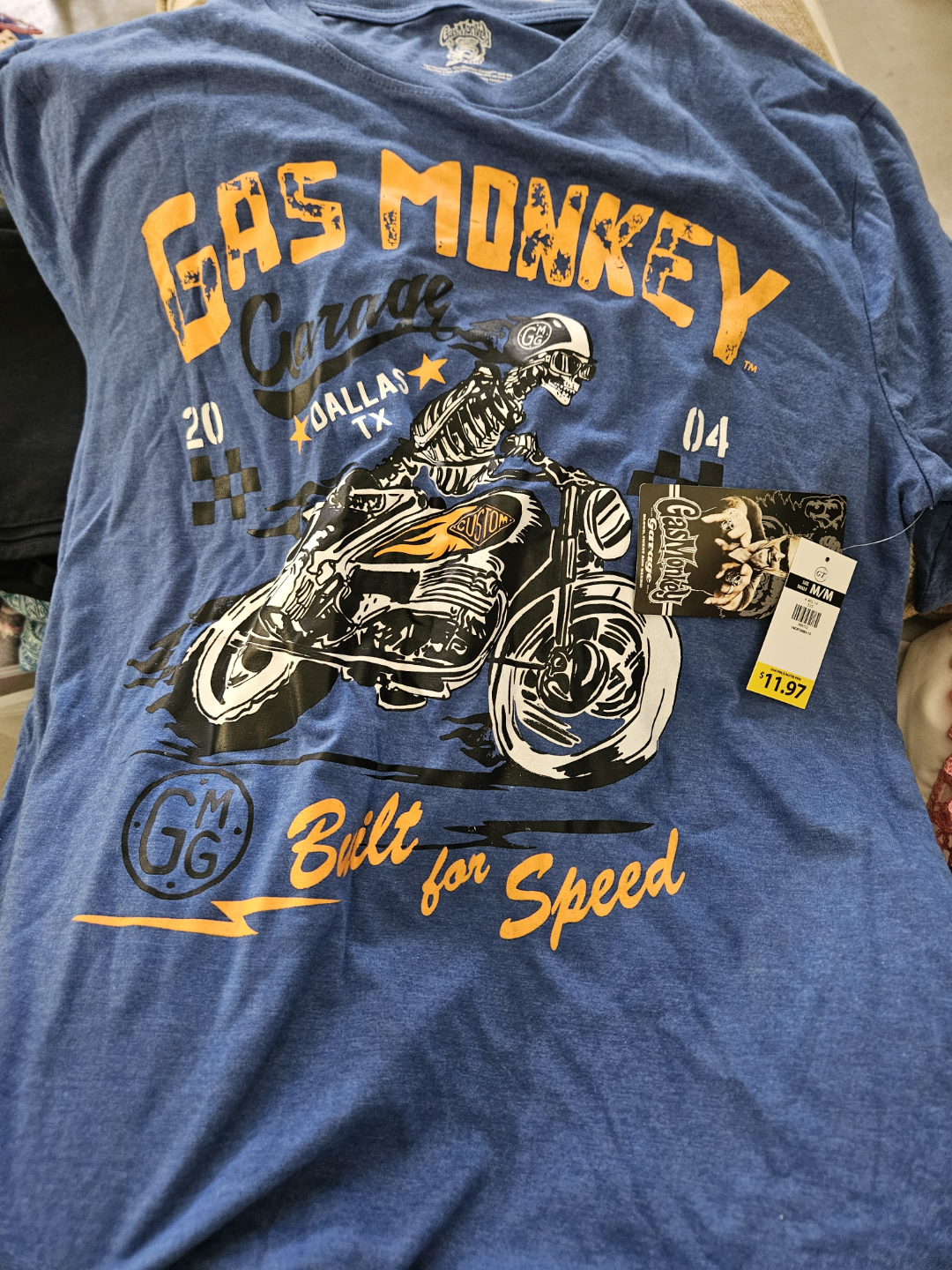 Gas Monkey Garage Men's Medium T-Shirt