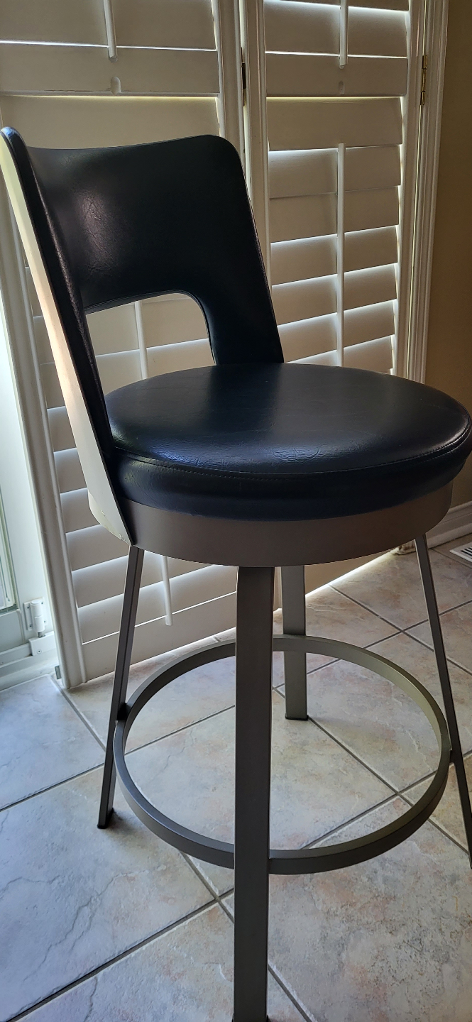 Modern Swivel Bar Stool, Set of 4