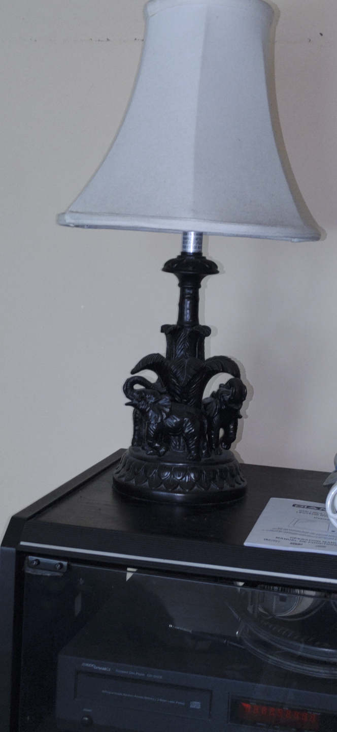 Elephant Table Lamp - photo 3