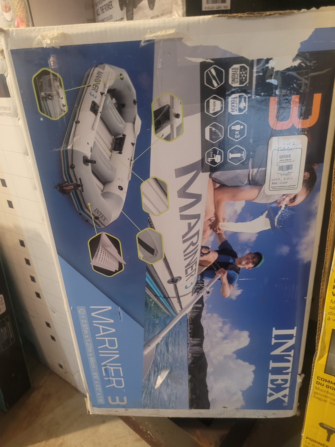 INTEX Mariner 3 Inflatable Boat