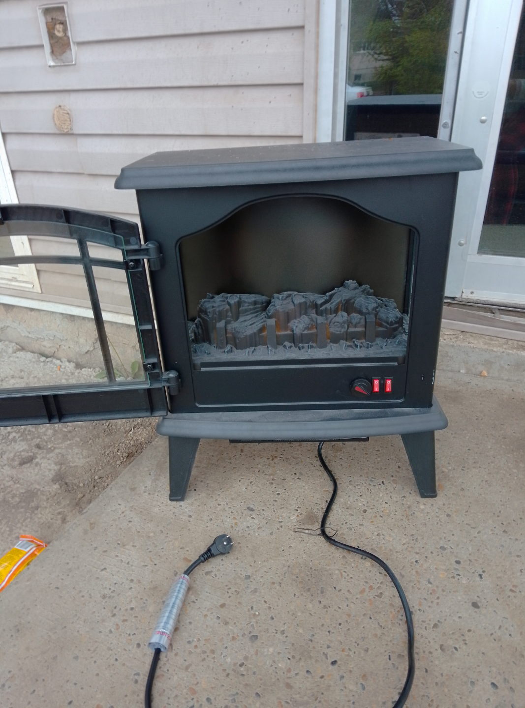 electric fireplace