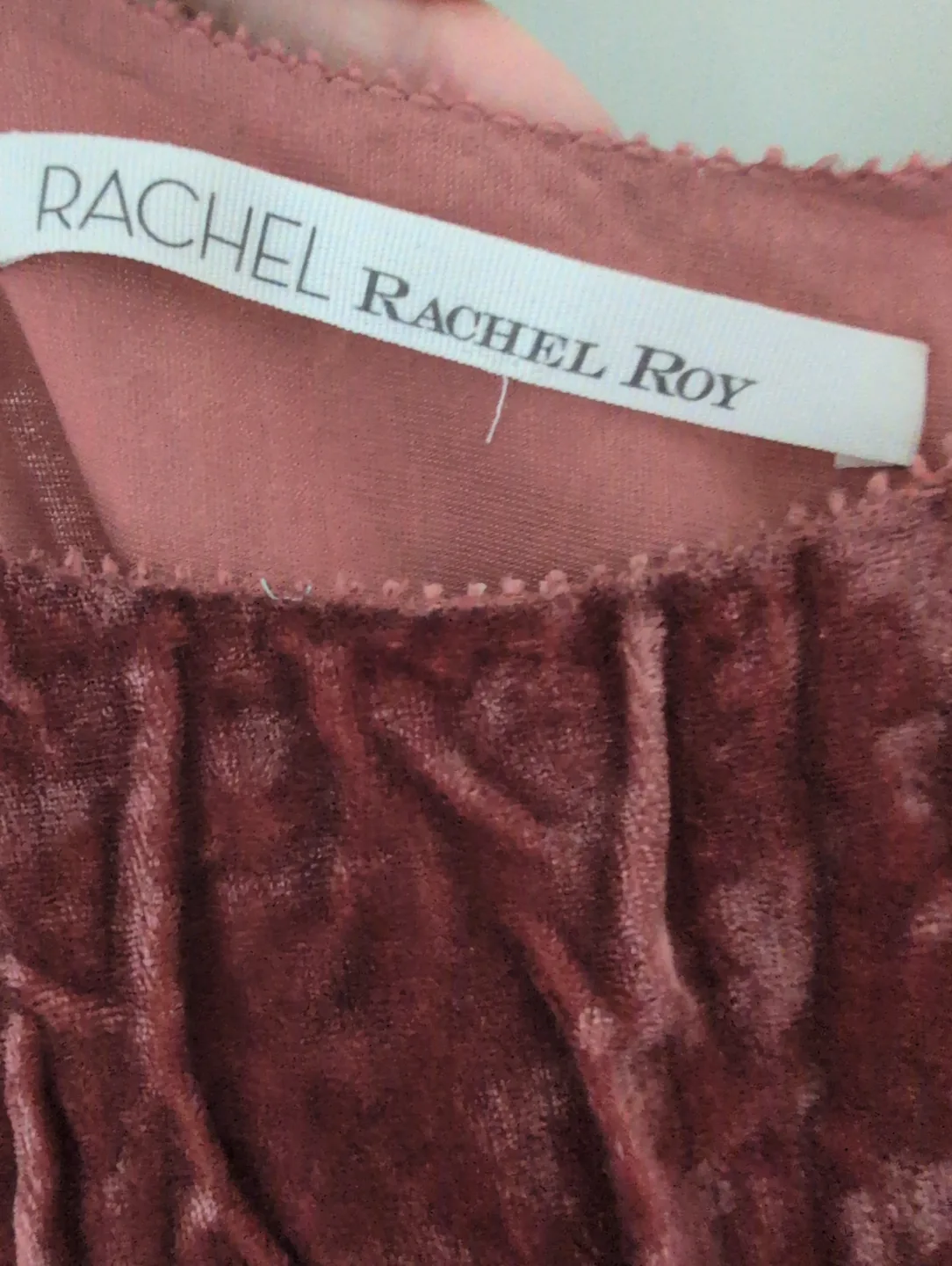 Rachel Roy - Velvet Mini Buble Dress - with pockets! image indicator(7)