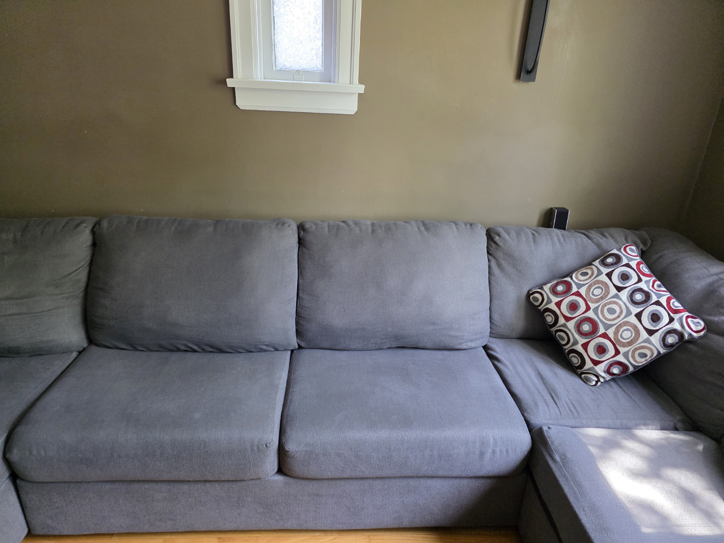 Grey L-Shaped Sectional Sofa(MOVING SALE) - photo 3