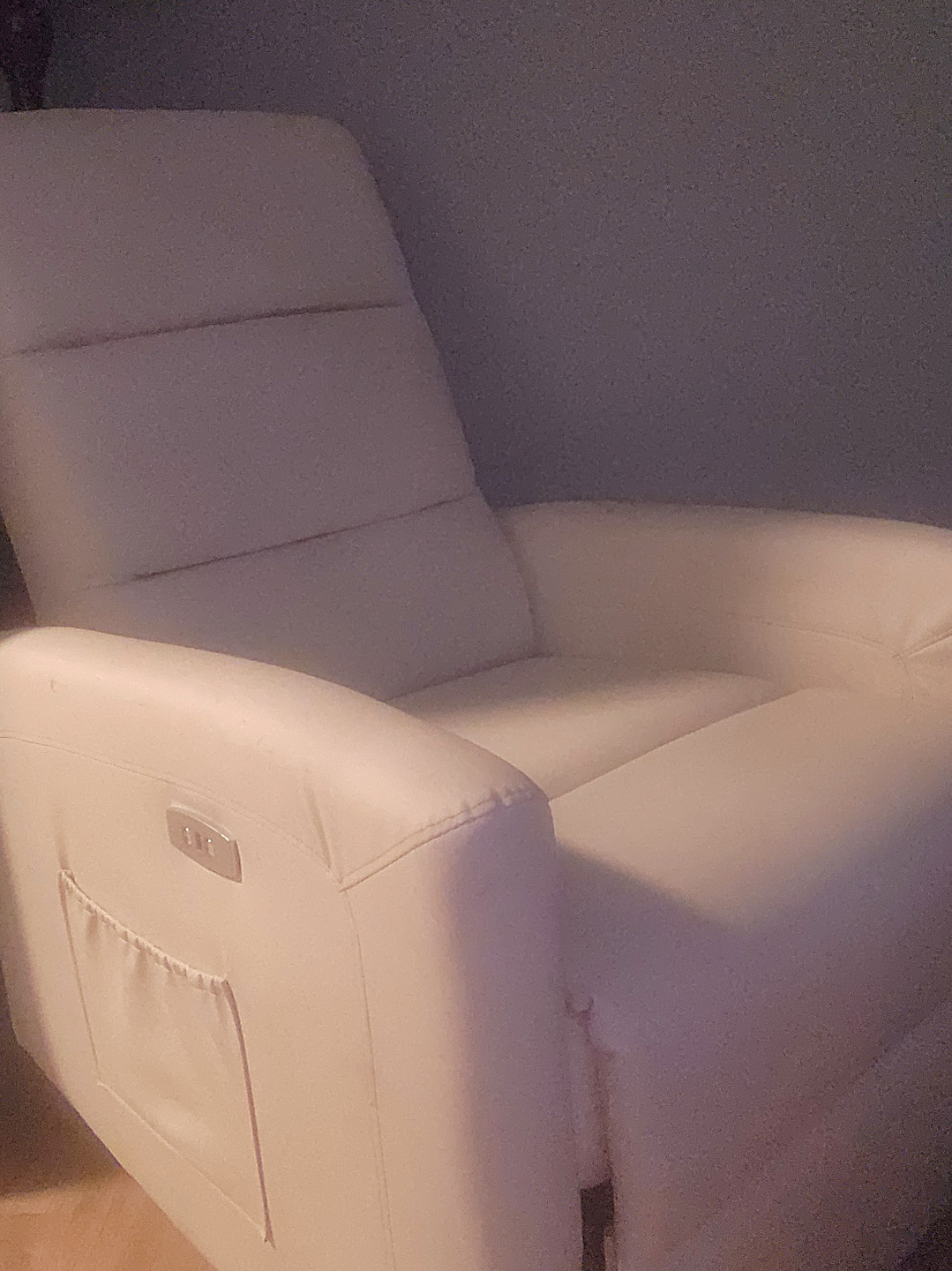 White leather chairs - photo 5