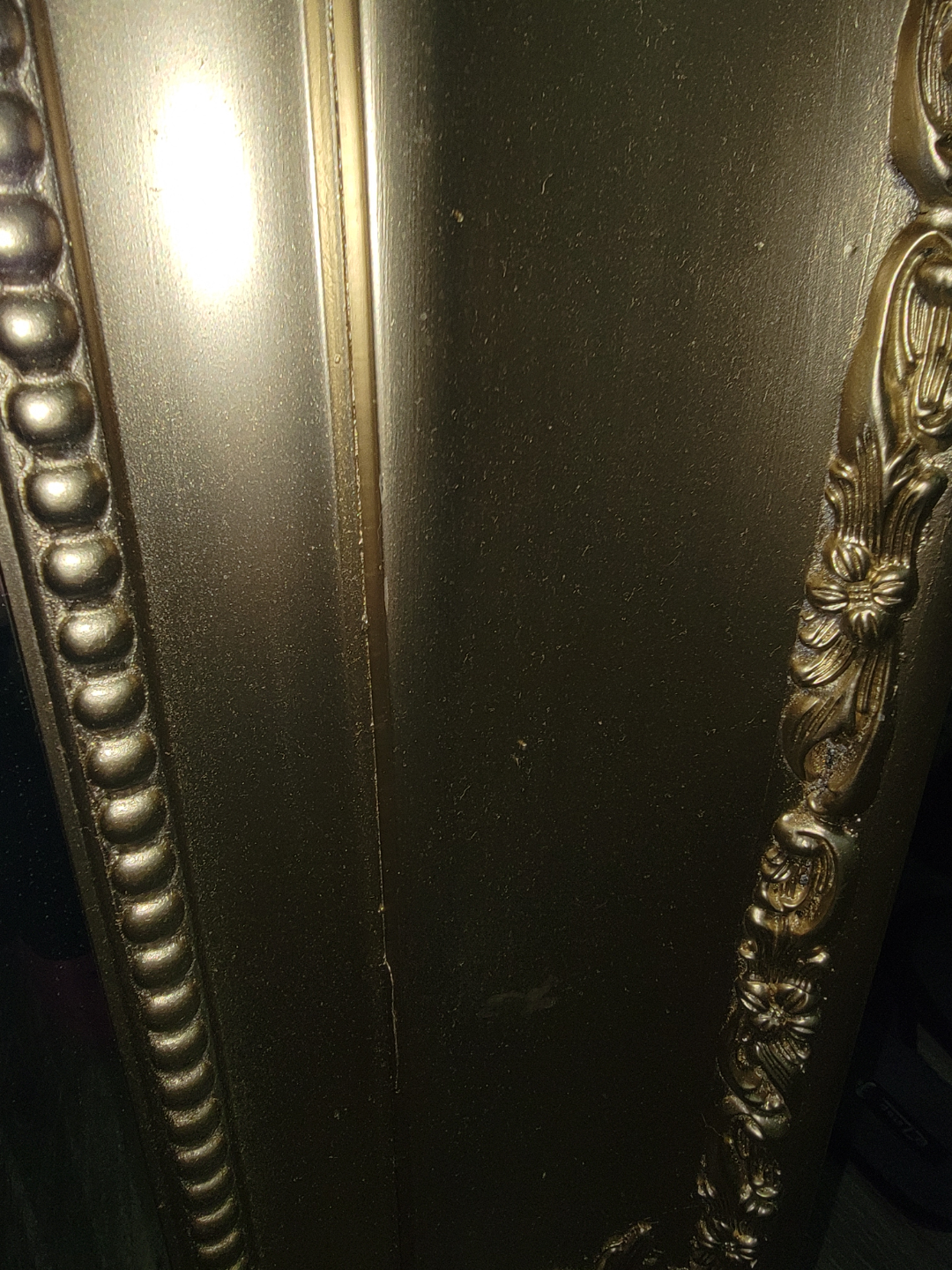 Large Gold Ornate Mirror - photo 5