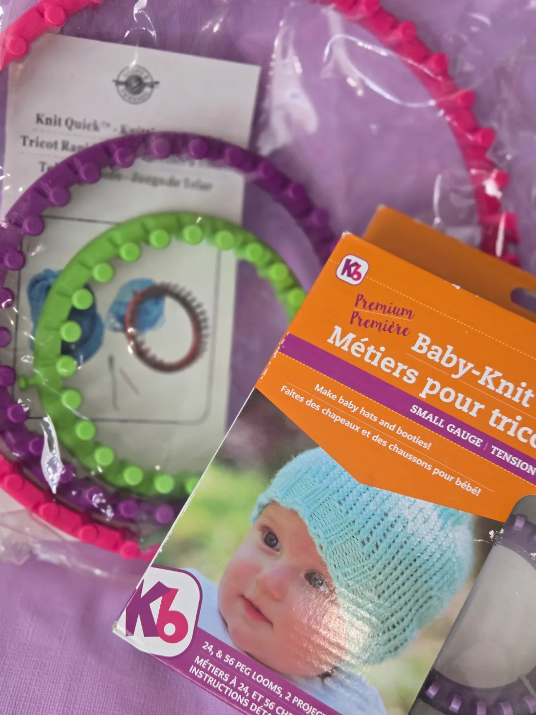 6 Piece Loom Knitting Set image indicator(2)