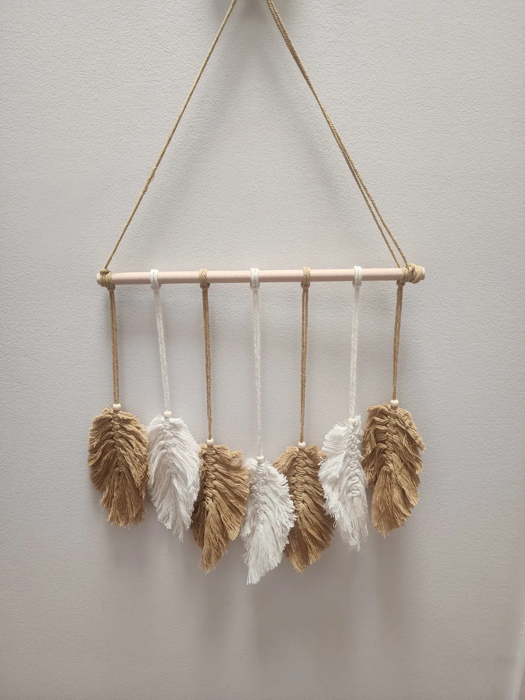 Macrame Feather Wall Hanging thumbnail