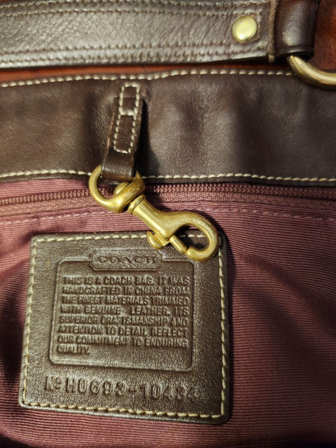 Coach Patchwork Tote Bag - photo 3