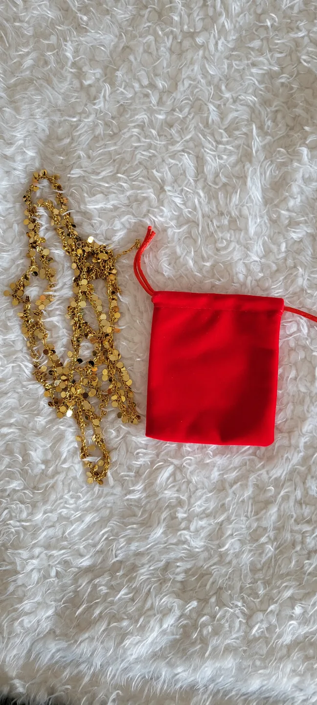 Gold coin belly chain/Waist body chain. Non-tarnishing. image indicator(7)