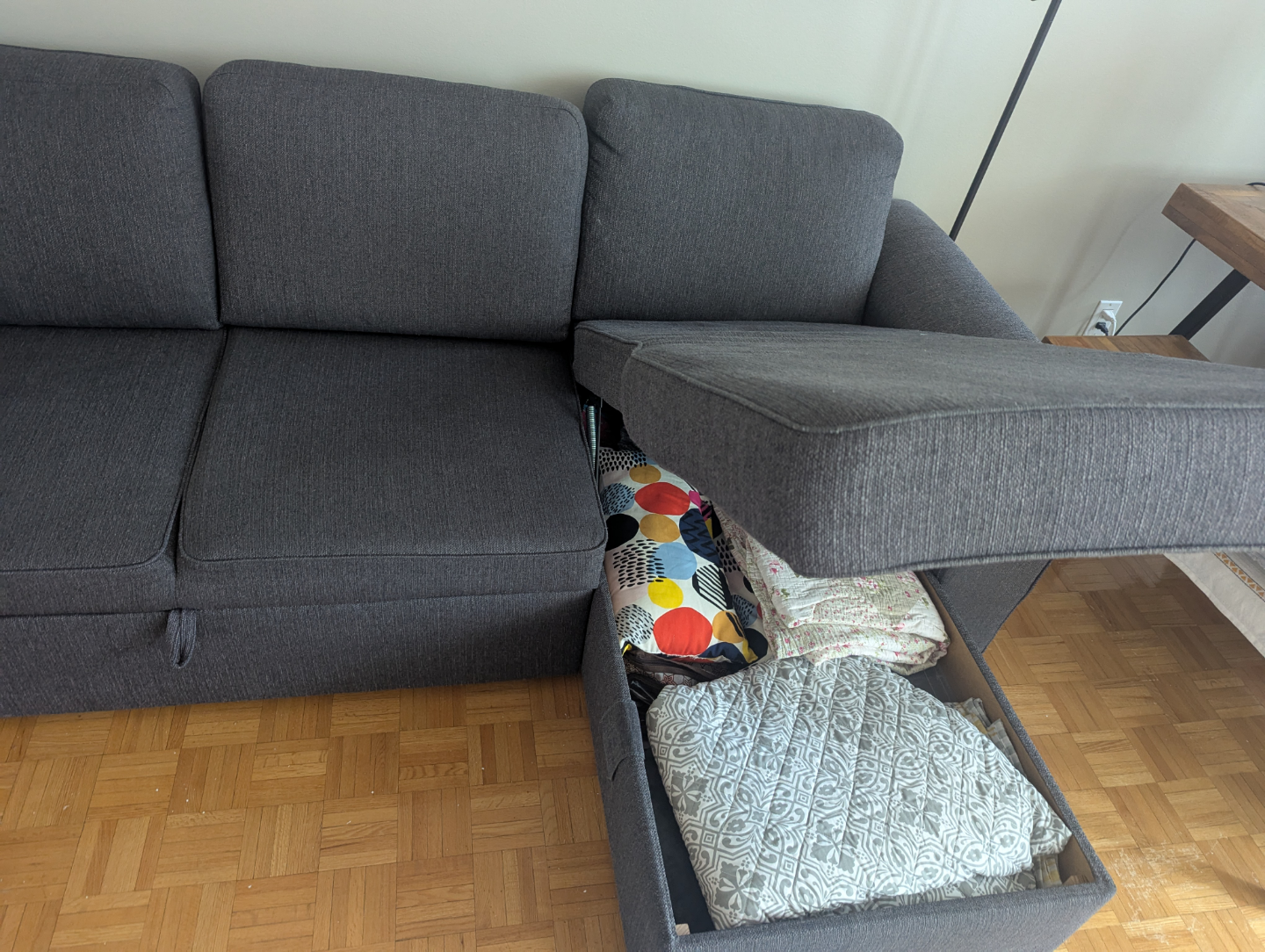 Structube Sectional Sofa Bed - photo 3