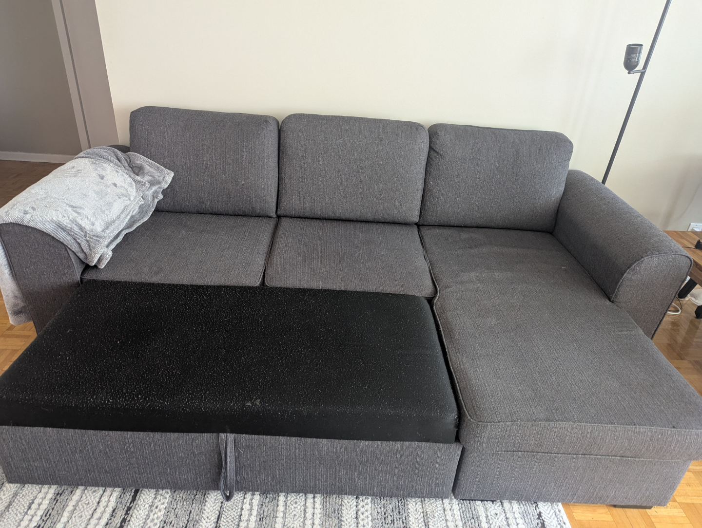 Structube Sectional Sofa Bed - photo 5
