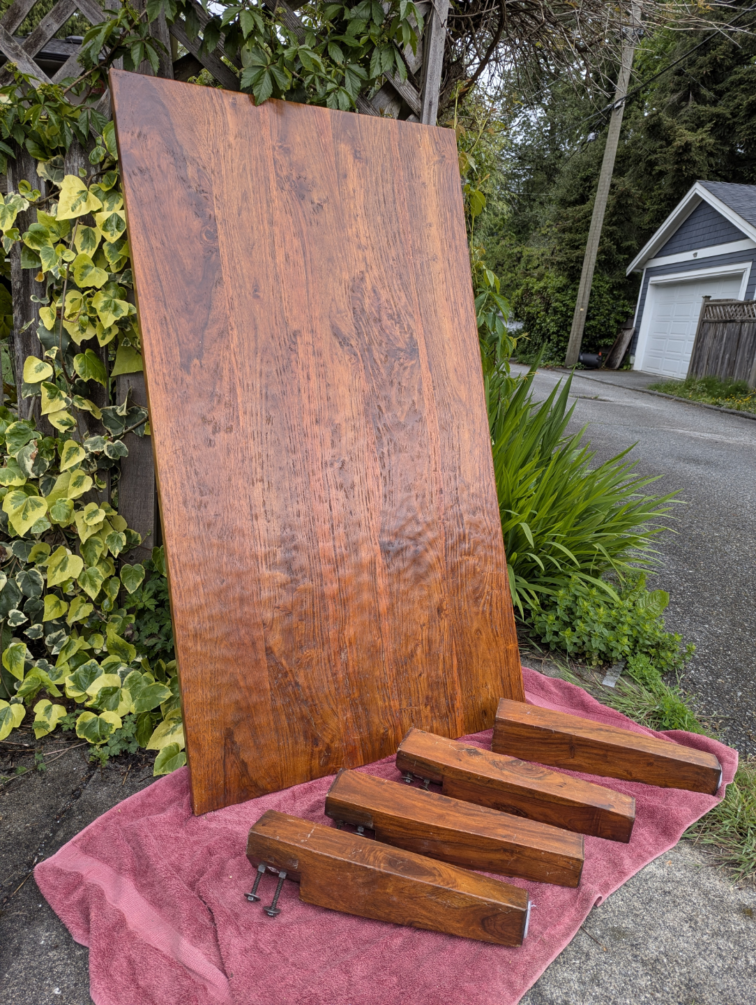 Mid-Century Rare Rosewood Coffee Table