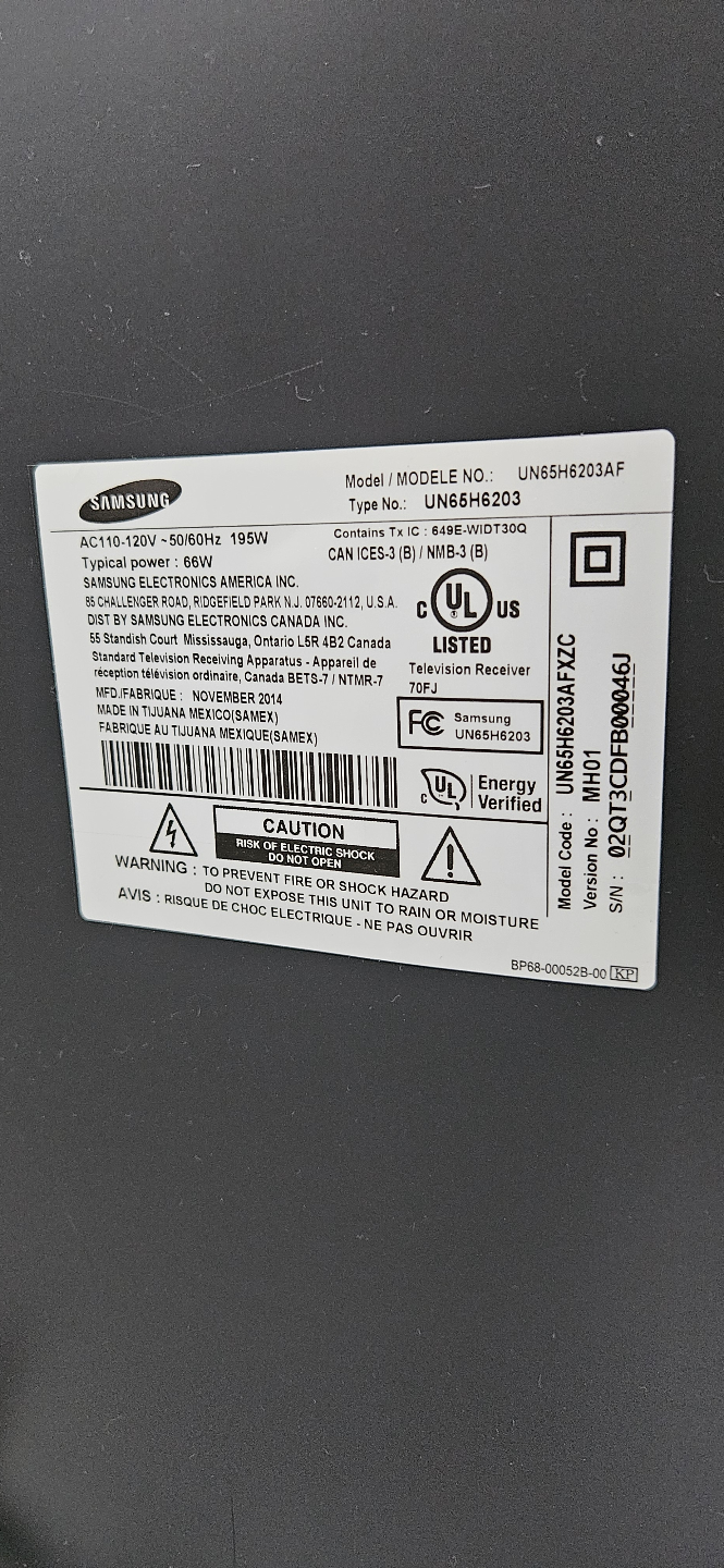 Samsung 65" Smart TV with Stand - photo 2