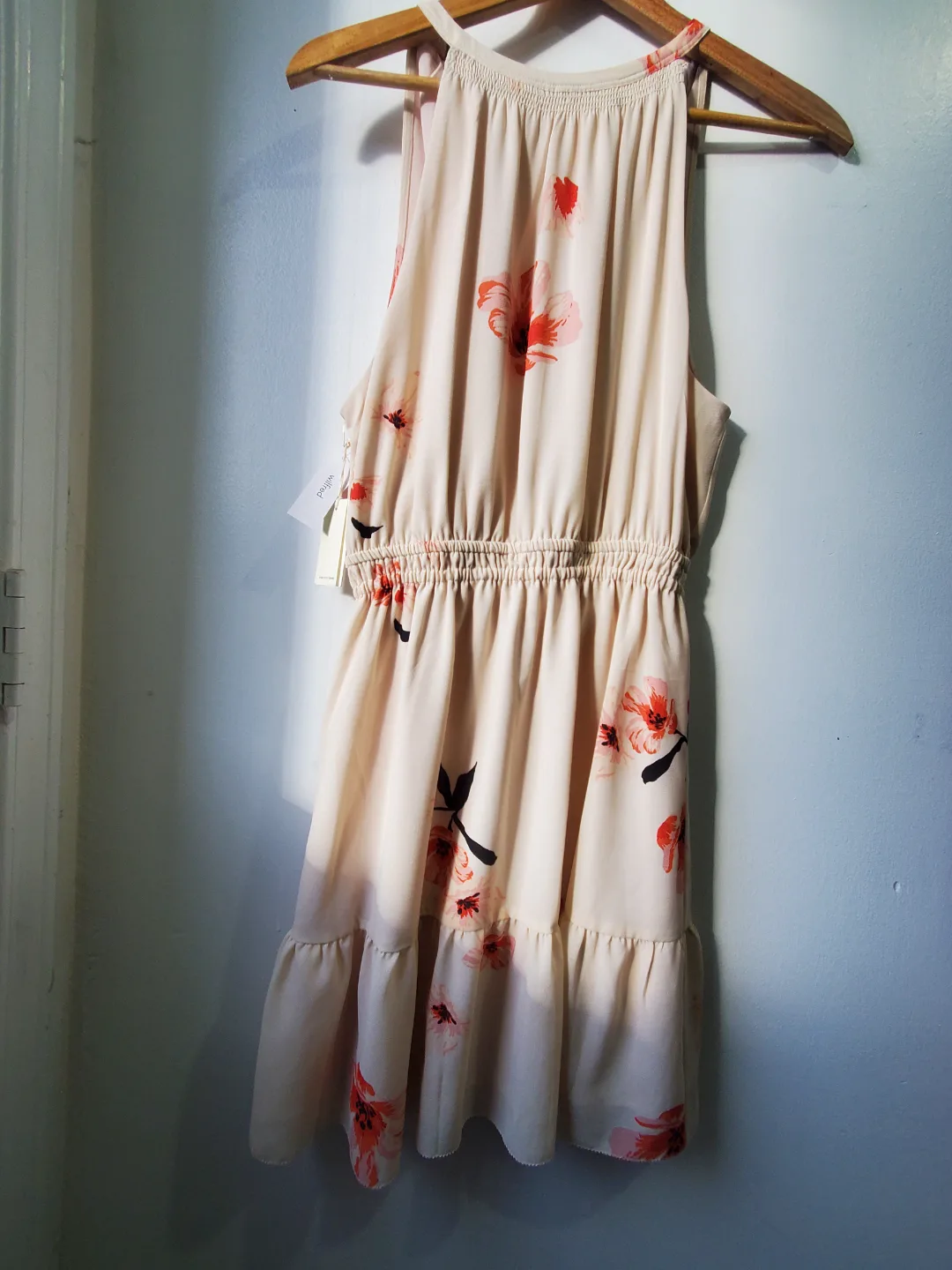 Wilfred  Size M Floral Mini Dress image indicator(5)