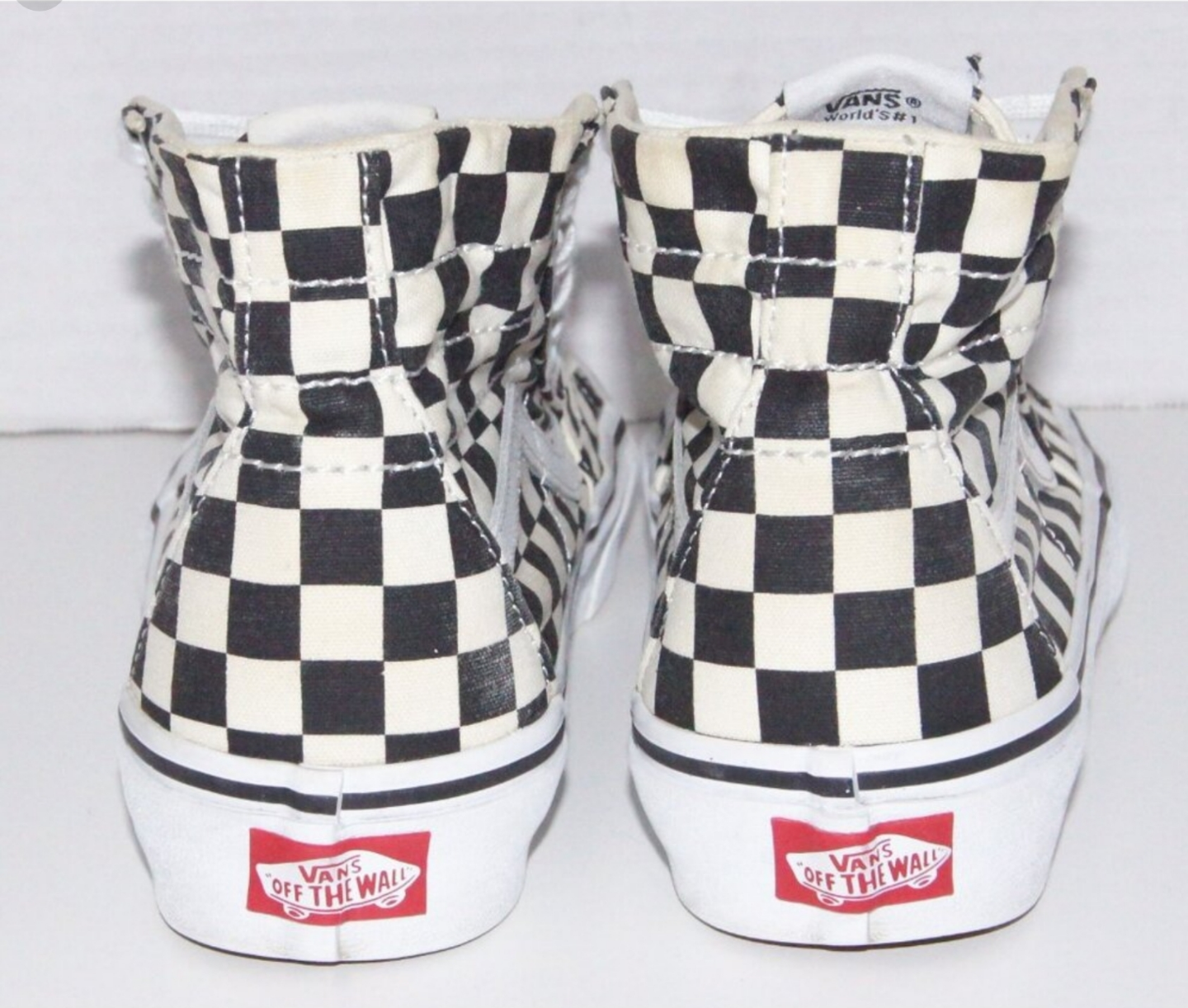 VANS SK8-HI TAPERED CHECKERBOARD - photo 3