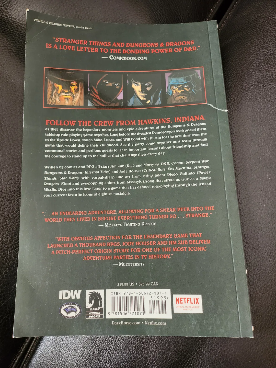 Stranger Things and Dungeons & Dragons Graphic Novel image indicator(2)