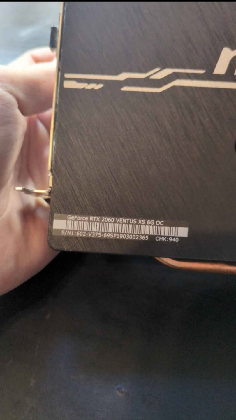 MSI GeForce RTX 2060 Ventus XS 6G OC Graphics Card - photo 3
