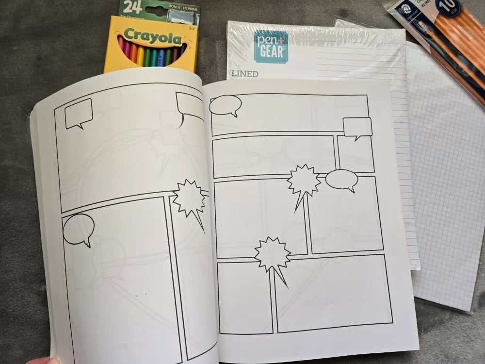 Comic Book Creation Kit for Kids and Teens image indicator(4)