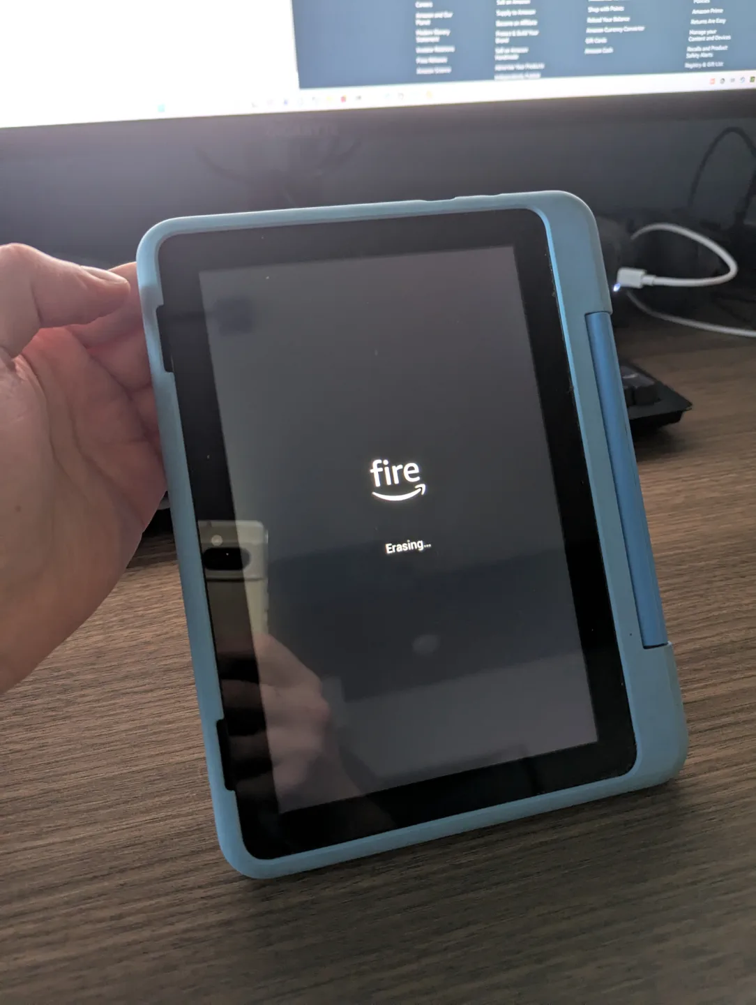 Amazon Fire Kids Edition Tablet - Blue thumbnail