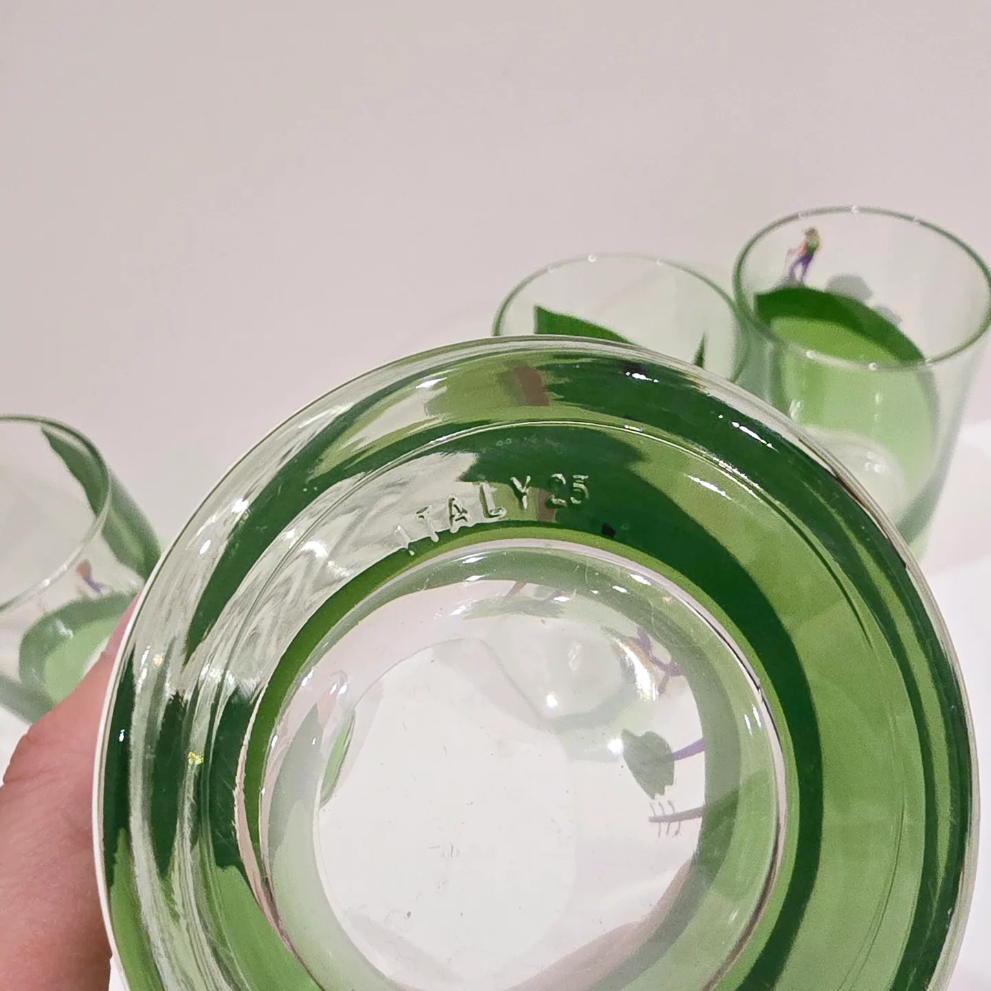 Hiker's Journey Glass Cups, set of 4 - Uncommon Goods image indicator(8)