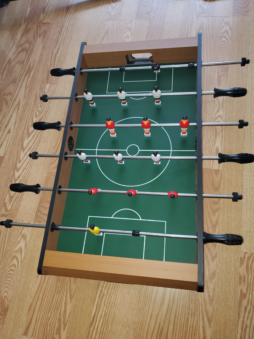 4-in-1 Multi-Game Table: Foosball, Pool, Hockey & Ping Pong