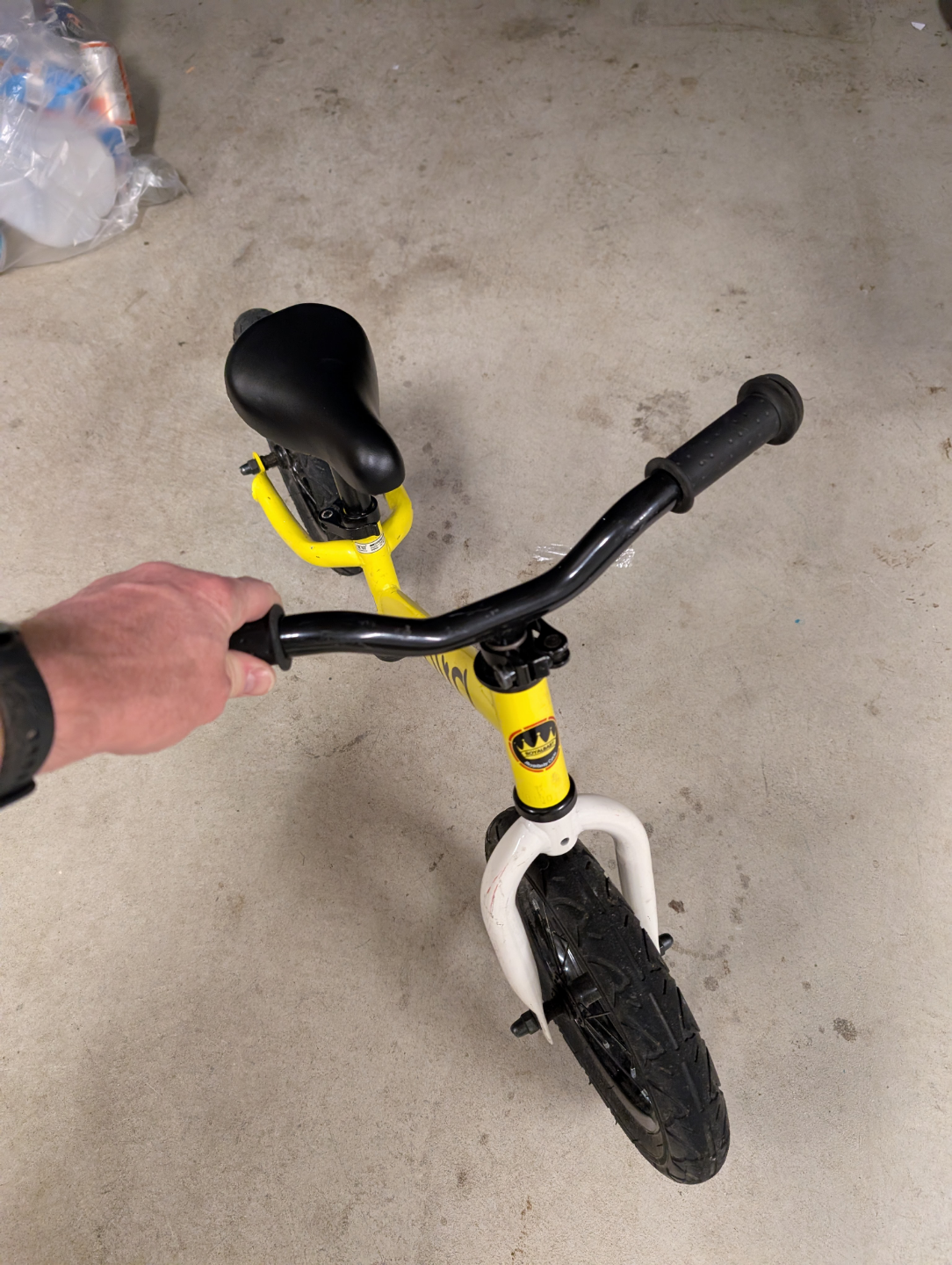 Kids' Yellow Bird Balance Bike - photo 2