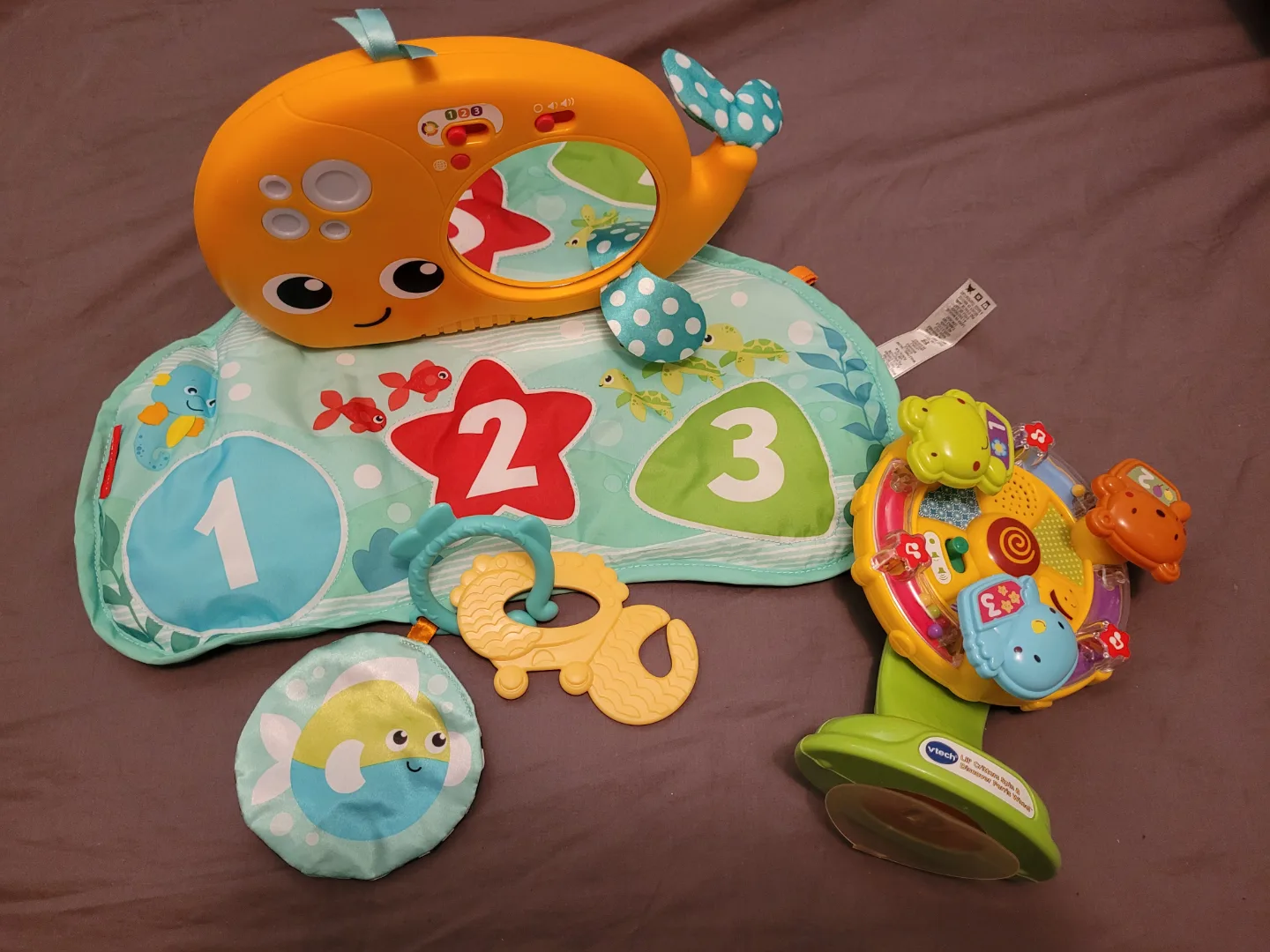 Fisher-Price and VTech baby toys thumbnail