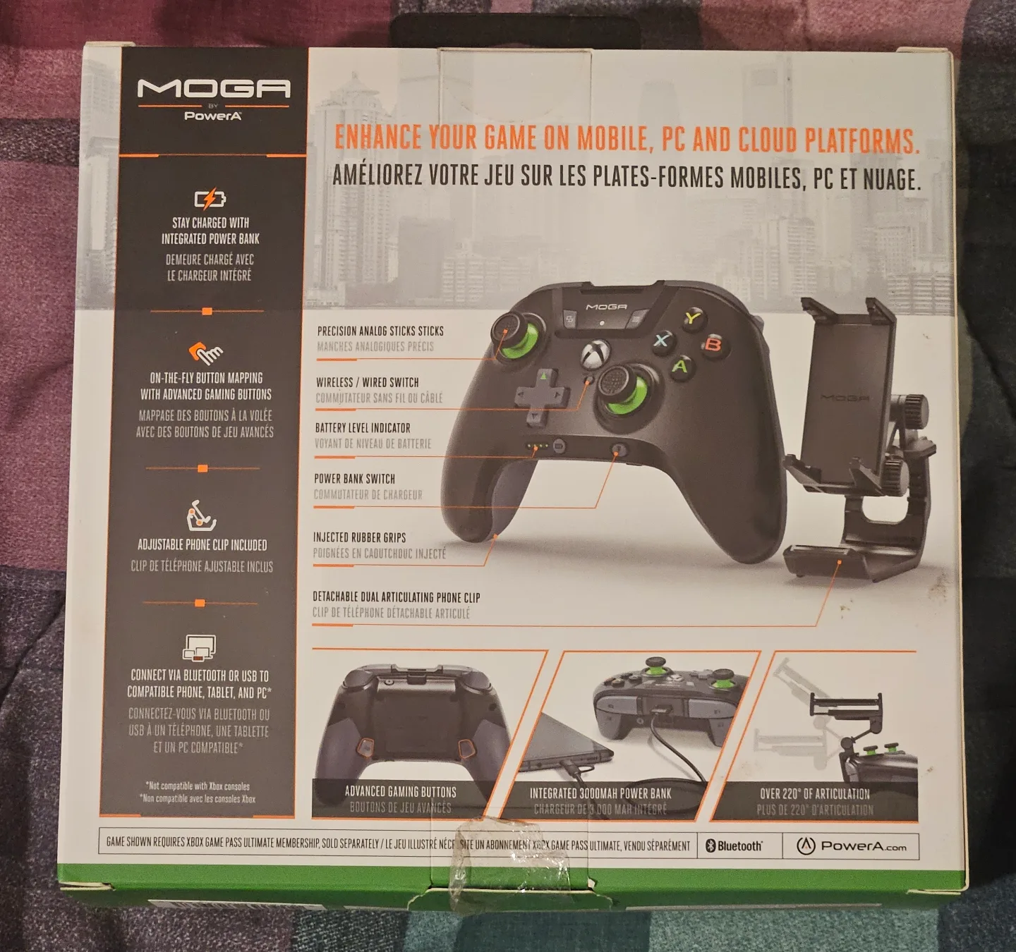 MOGA XP5-X Bluetooth Controller for Mobile Gaming image indicator(2)