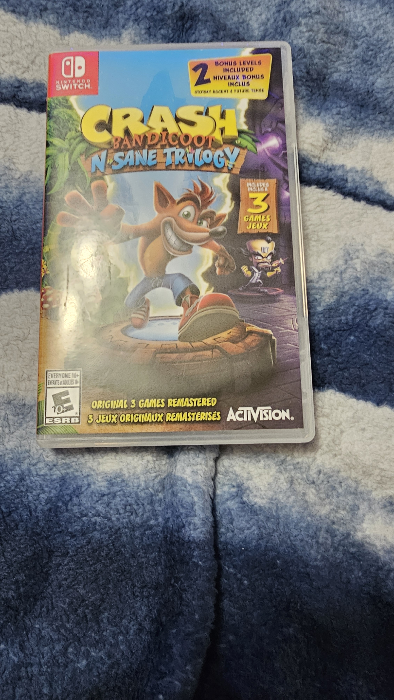 Crash Bandicoot N. Sane Trilogy Nintendo Switch Game