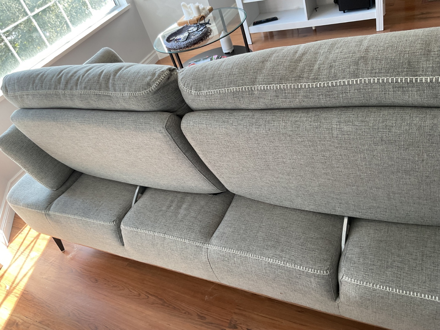 Grey Fabric Sofa