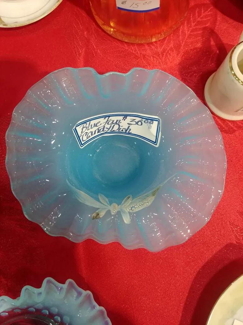 blue fan candy dish thumbnail