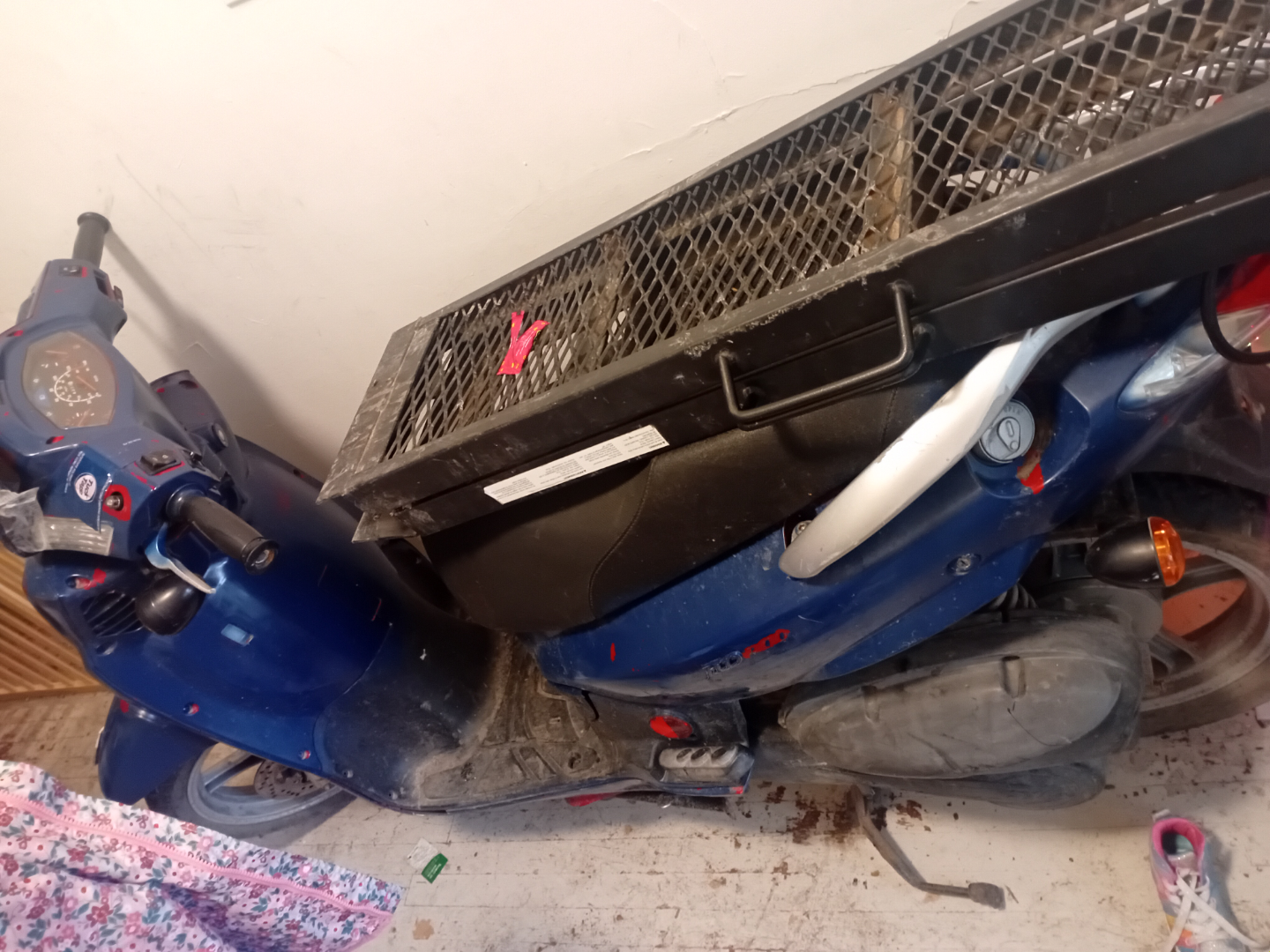 Used Blue Scooter...I am selling my SYM scoote