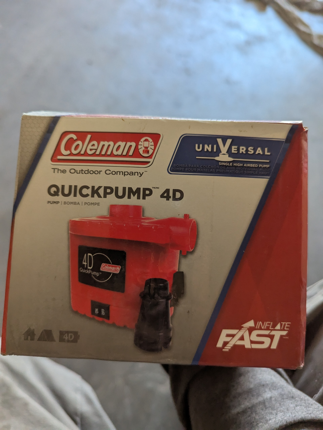 Coleman QuickPump Valve Air Pump - photo 3