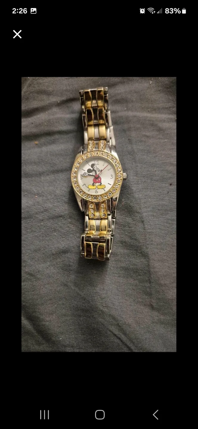 Mickey Mouse Bling Watch thumbnail