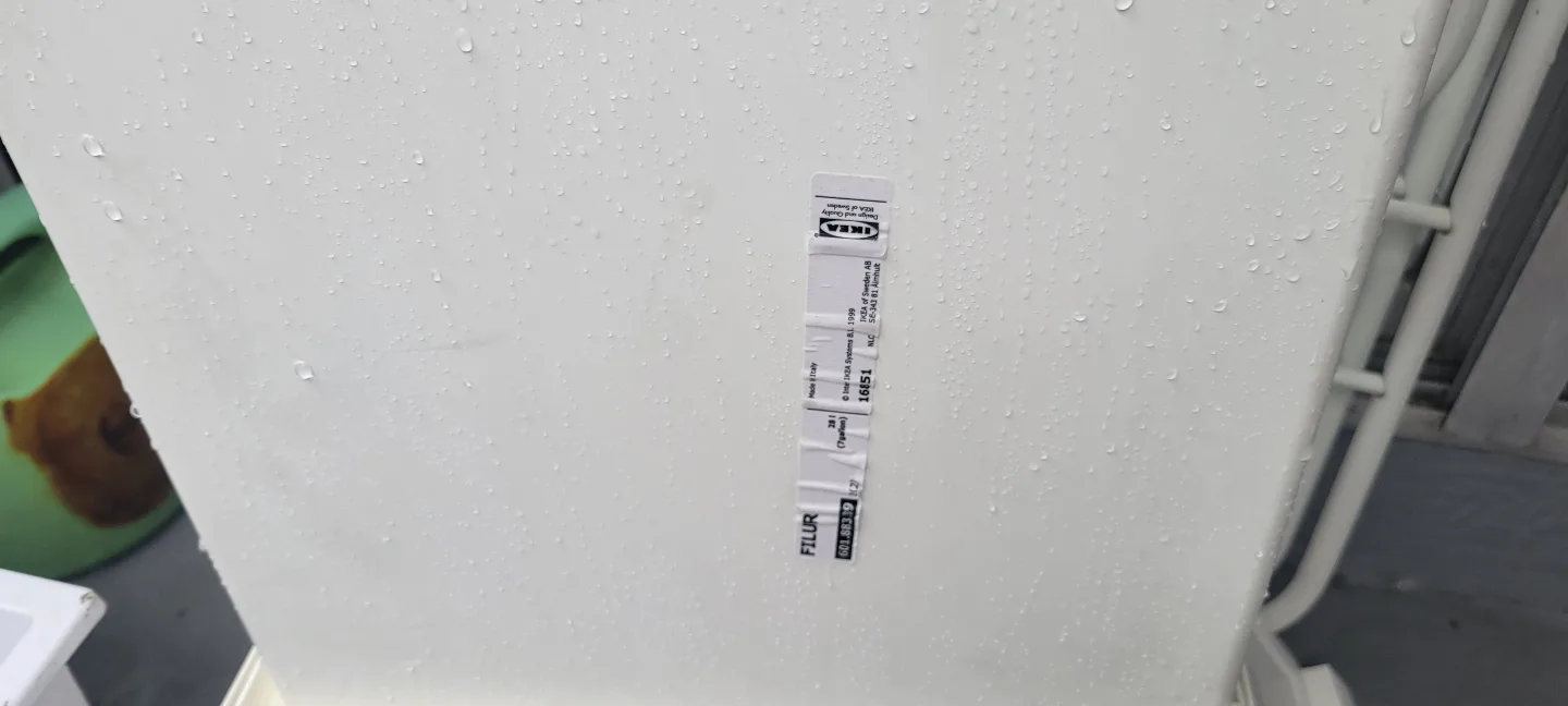 White Rectangular Waste Bin with Lid image indicator(4)