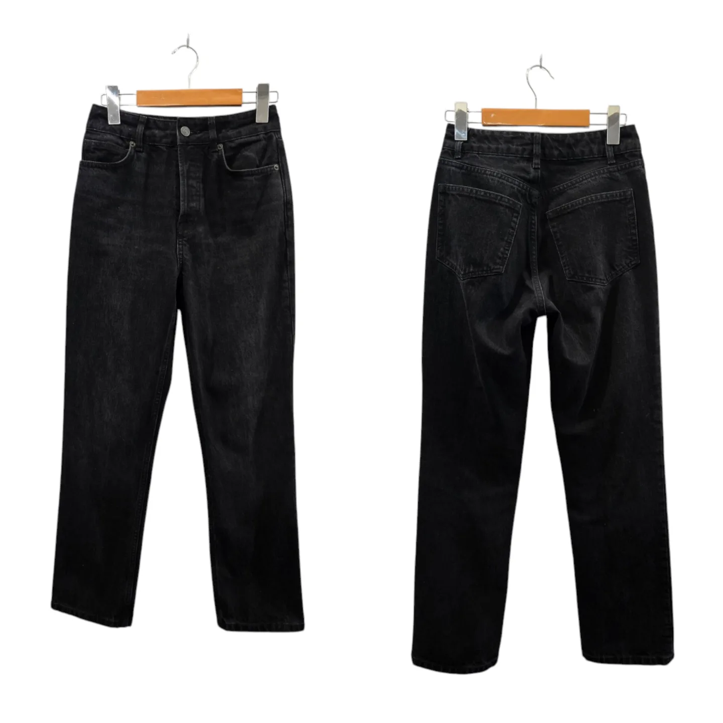 Reformation Cynthia High-Rise Straight Cropped Jeans Size 23-24 image indicator(6)